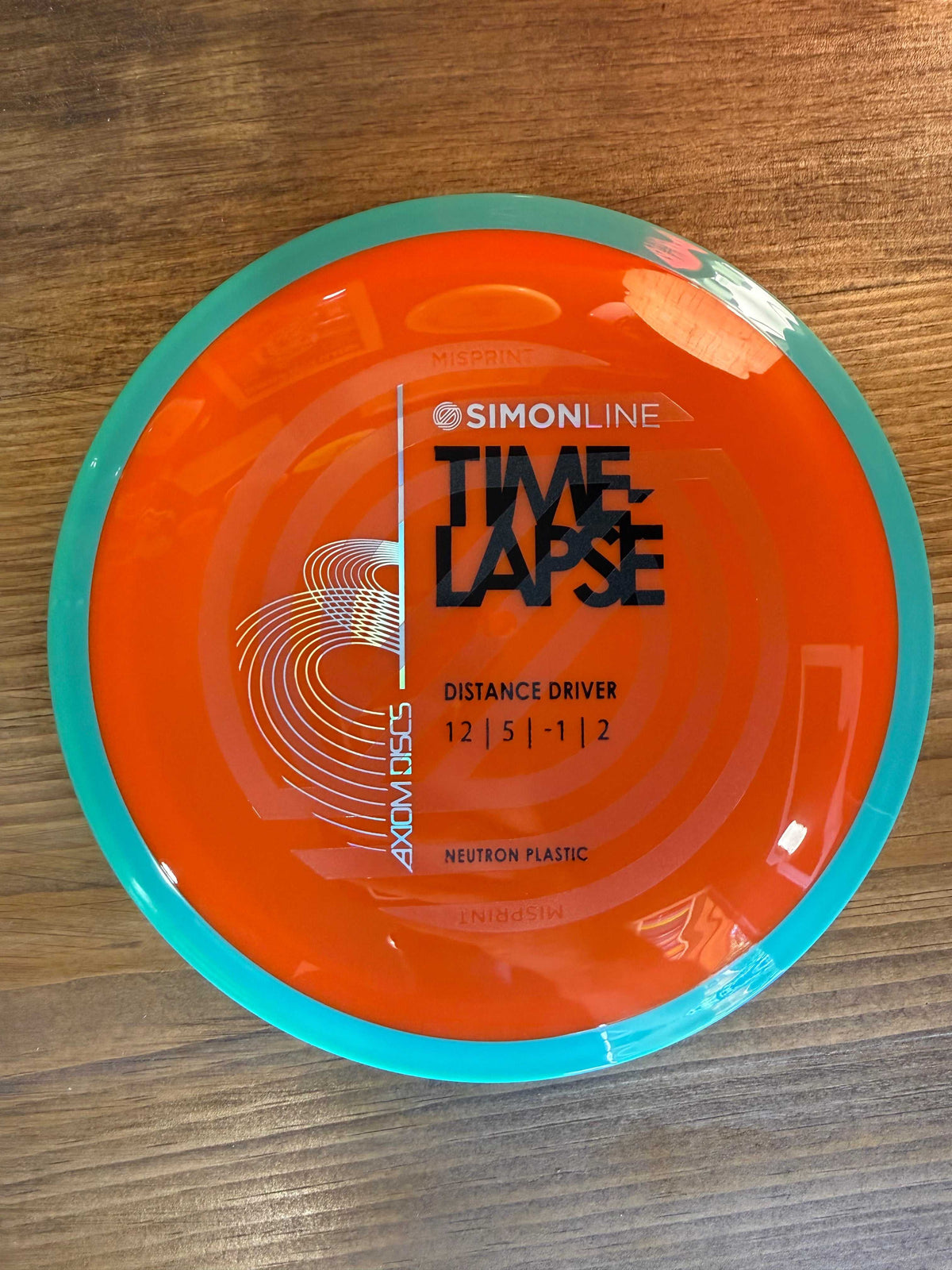 Simon Line Neutron Time-Lapse Factory Misprint