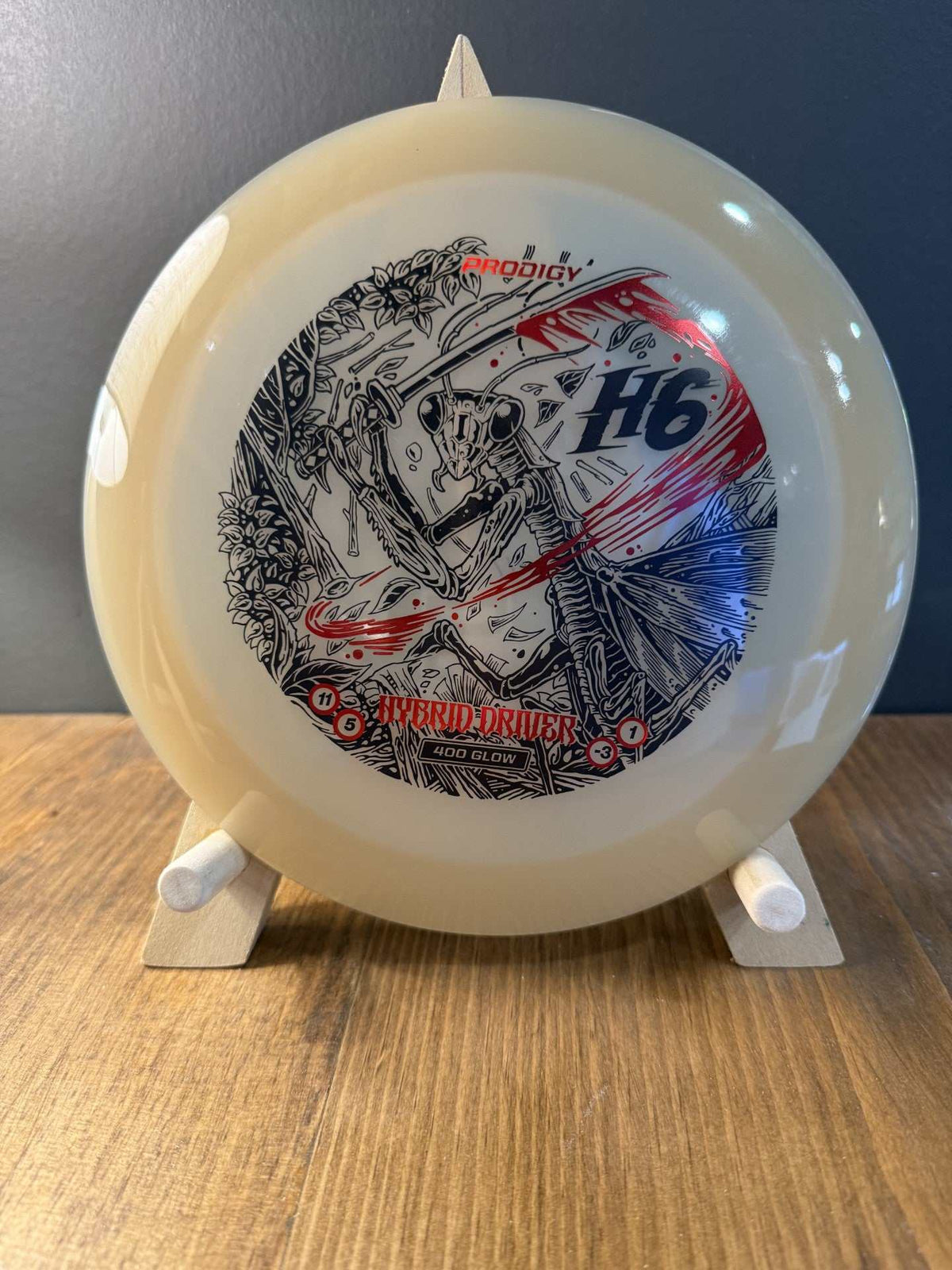 Prodigy H6 400 Glow Plastic - Slasher Stamp